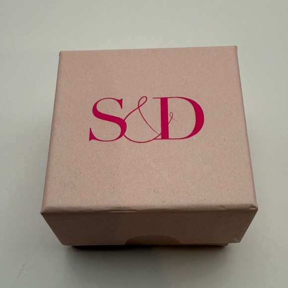 Stella & Dot Stone Rebel Stud Earrings — Rose Gold - Picture 4 of 4